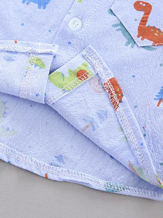 Kids' Set with Shorts Summer 2pcs Orange