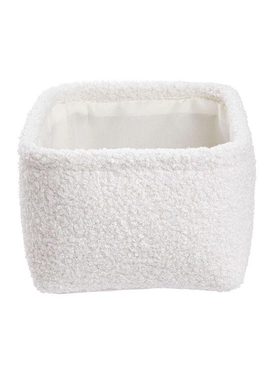 Butlers Fabric Storage Box White 24x17cm 1pcs