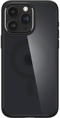Spigen Ultra Hybrid MagFit Coperta din spate Silicon / Plastic Frost Black (iPhone 15 Pro Max)