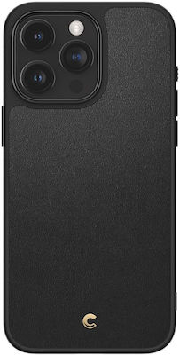 Spigen Cyrill Kajuk Mag Umschlag Rückseite Silikon / Kunststoff / Synthetisches Leder Schwarz (iPhone 15 Pro)