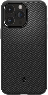 Spigen Mag Armor MagFit Umschlag Rückseite Kunststoff / Silikon Schwarz (iPhone 15 Pro Max)