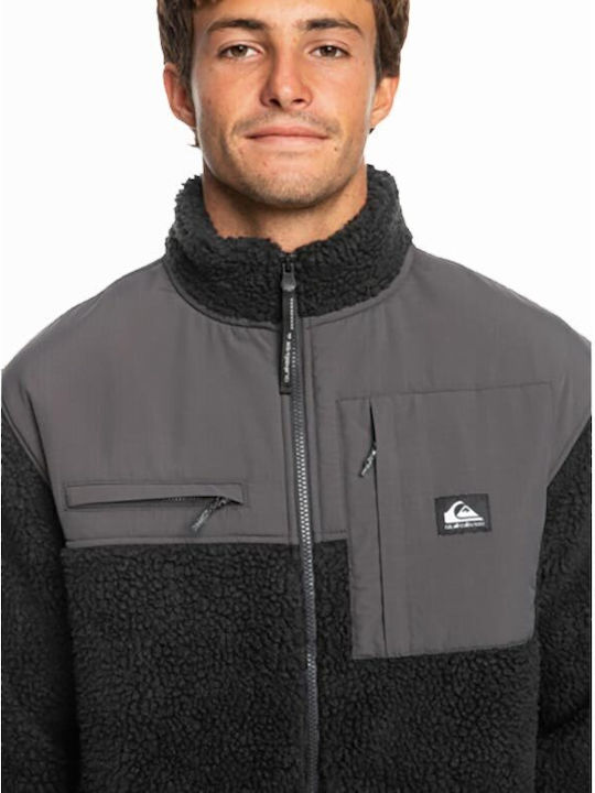 Shallow Water Ανδρική Ζακέτα Fleece Μαύρη