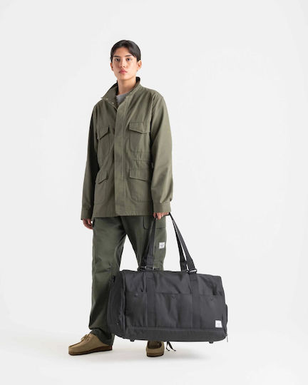 Herschel Bennett Duffle Sack Voyage 50lt Black Fabric L55.8xW30xH33.6cm