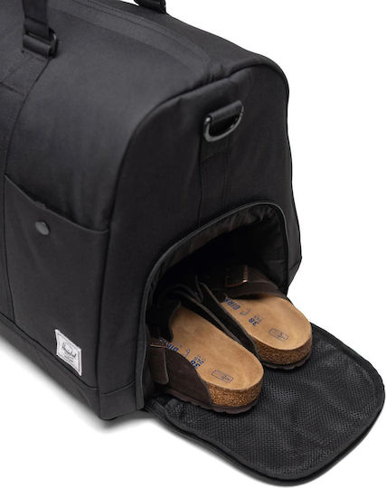 Herschel Bennett Duffle Sack Voyage 50lt Black Fabric L55.8xW30xH33.6cm