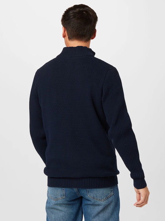Men's Cardigan Navy Blue