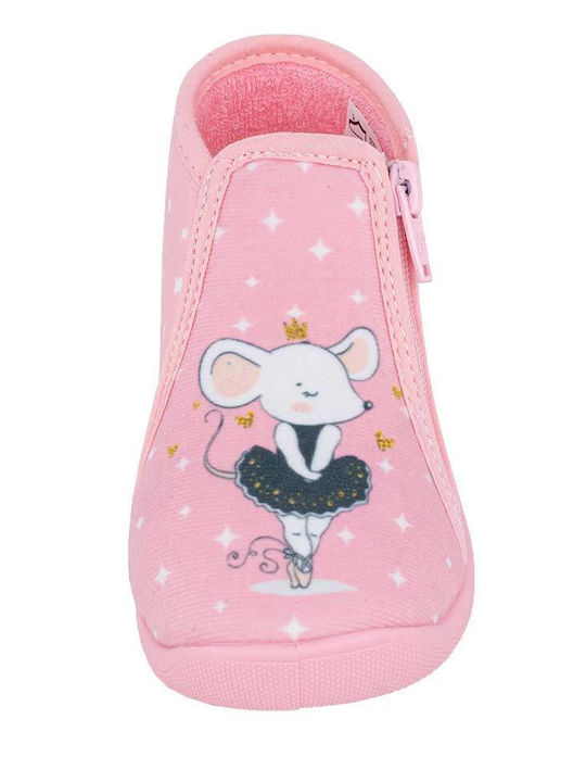 Comfy Anatomic Kids Slippers Boots Pink