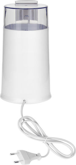 Teesa Aroma Ηλεκτρικός Μύλος Καφέ 160W με Χωρητικότητα 50gr Λευκός