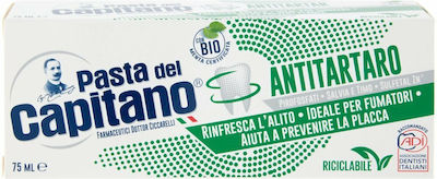 Pasta del Capitano Antitartaro κατά της Πέτρας & Τερηδόνας Toothpaste for Cavity Protection 75ml