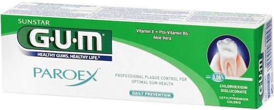 GUM Paroex Οδοντόκρεμα με Χλωρεξιδίνη για Ευαίσθητα Δόντια , Πλάκα & Περιοδοντίτιδα 75ml