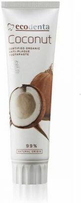 Ecodenta Organic Anti-plaque Οδοντόκρεμα Χωρίς Φθόριο κατά της Πλάκας 75ml