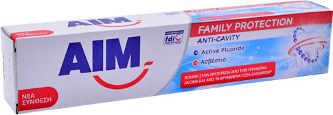 AIM Family Protection Οδοντόκρεμα κατά της Τερηδόνας 75ml