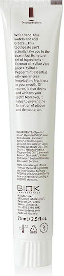 Ecodenta Organic Anti-plaque Οδοντόκρεμα Χωρίς Φθόριο κατά της Πλάκας 75ml