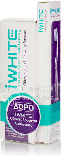 iWhite Instant 75ml Οδοντόβουρτσα Λ Οδοντόκρεμα για Λεύκανση 75ml