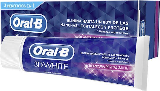 Oral-B 3D White Vitalizing Fresh Οδοντόκρεμα για Λεύκανση 75ml