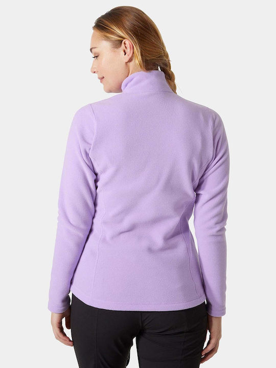 Helly Hansen Daybreaker Women's Athletic Fleece Blouse Long Sleeve with Zipper Heather