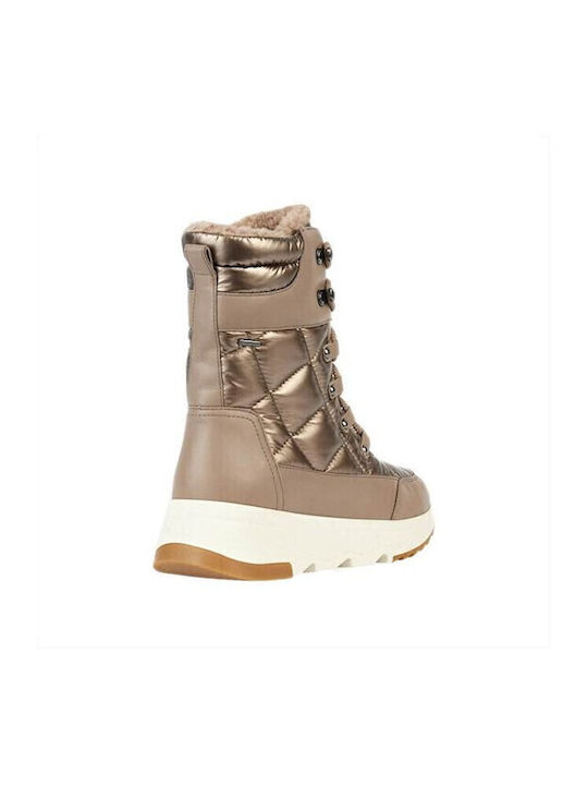 Falena Women's Ankle Boots Platform Brown