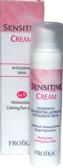 Froika Sensitive 24ωρη Ενυδατική Κρέμα Προσώπου με Υαλουρονικό Οξύ & Πεπτίδια 50ml