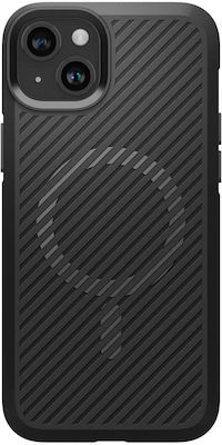 Spigen Core Armor MagFit Back Cover Σιλικόνης Μαύρο (iPhone 15)