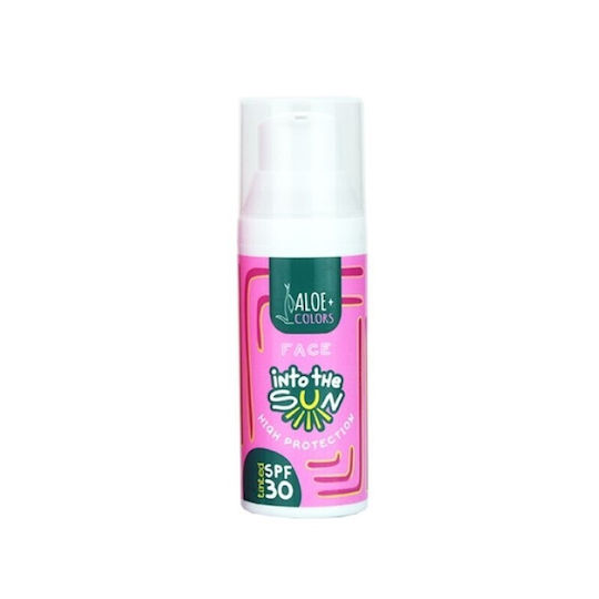 Aloe Colors Into The Sun Sonnencreme Creme Gesicht SPF30 mit Farbe 50ml