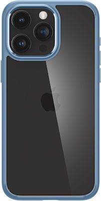 Spigen Crystal Hybrid Plastic / Silicone Back Cover Sierra Blue (iPhone 15 Pro Max)