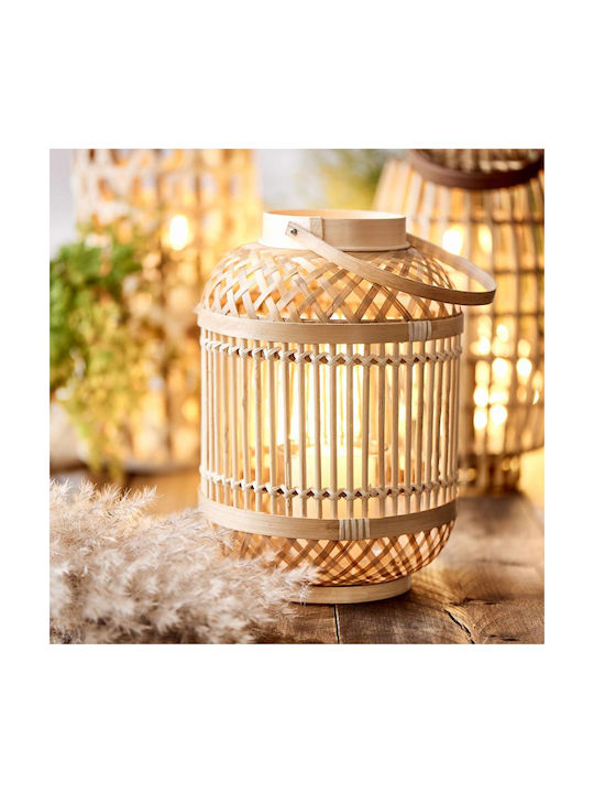 Butlers Tabletop Bamboo Lantern Brown