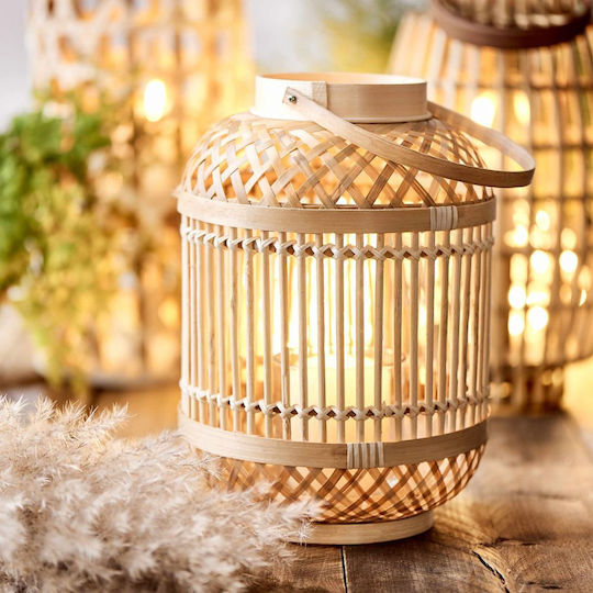 Butlers Laterne Bamboo Braun 1Stück
