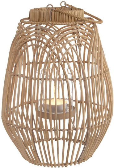 Butlers Φαναράκι Rattan Καφέ 29x29x29εκ.