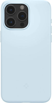 Spigen Thin Fit Plastic / Silicone Back Cover Mute Blue (iPhone 15 Pro)