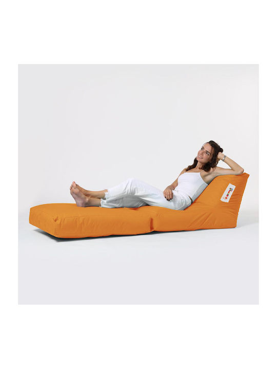 Πουφ Ξαπλώστρα Αδιάβροχη Siesta Πορτοκαλί 55x40x180cm