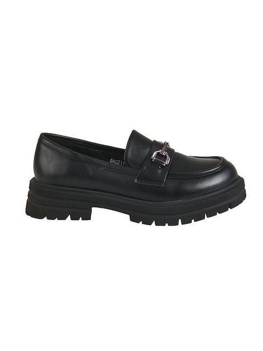 Elenross Women's Moccasins in Black Color