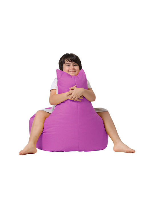 Πουφ Sessel Baton Pink 70x70x35cm
