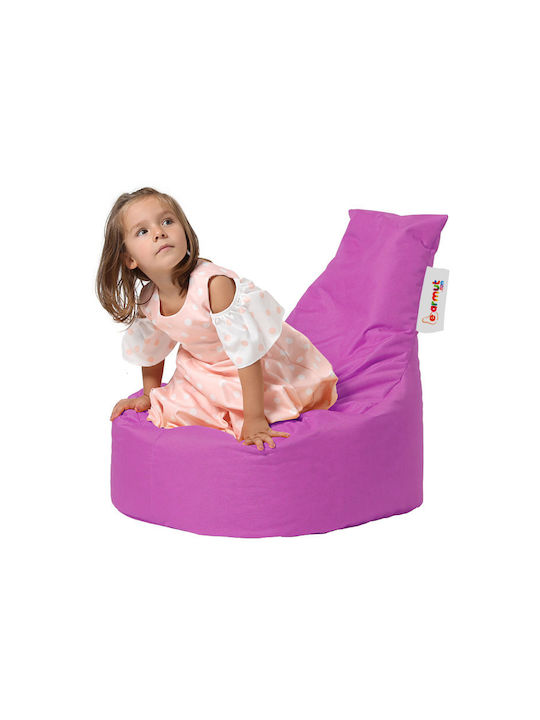 Πουφ Sessel Baton Pink 70x70x35cm