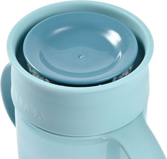 Beaba Παιδικό Ποτηράκι 360° από Πλαστικό Μπλε 340ml