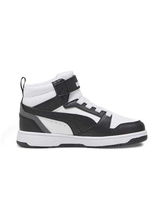 Puma Παιδικά Sneakers High Λευκά