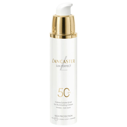 Lancaster Sun Perfect Infinite Glow Illuminating Αντηλιακή Κρέμα Προσώπου SPF50 50ml