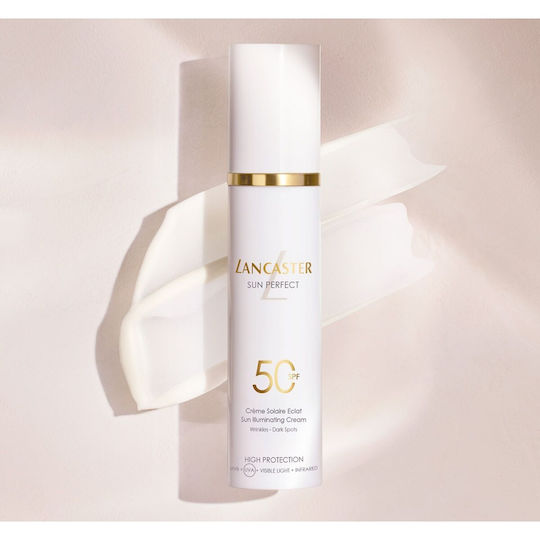 Lancaster Sun Perfect Infinite Glow Illuminating Αντηλιακή Κρέμα Προσώπου SPF50 50ml