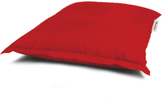Waterproof Bean Bag Bolster Poof Red 100x100cm
