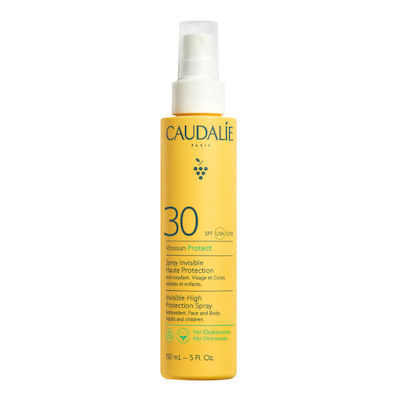 Caudalie Milky Sun Αντηλιακή Λοσιόν Προσώπου και Σώματος SPF30 σε Spray 150ml