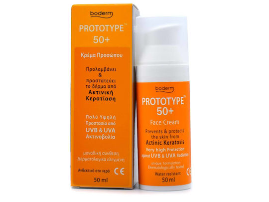 Boderm Prototype Cremă Antisolara pentru Față SPF50 50ml