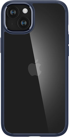 Spigen Ultra Hybrid Back Cover Plastic 2mm Navy Blue (iPhone 15)