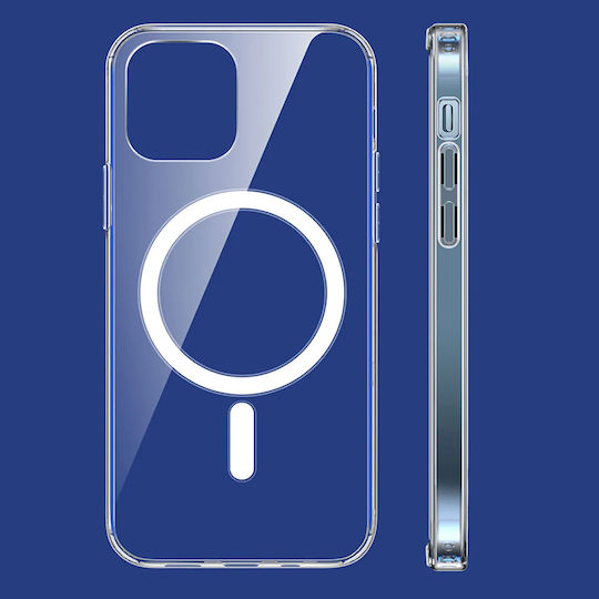 Techsuit Pro Back Cover Silicone Transparent (iPhone 15 Plus) KF2314188