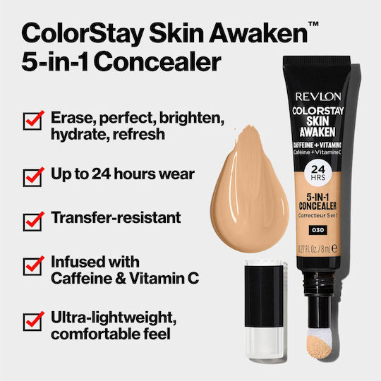 Revlon Colorstay Skin Awaken 5-in-1 Concealer 005 8ml