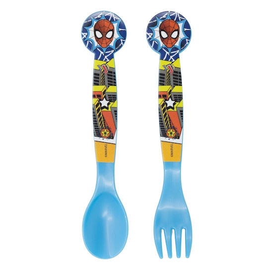Stor Baby Set mit Gabel aus Kunststoff