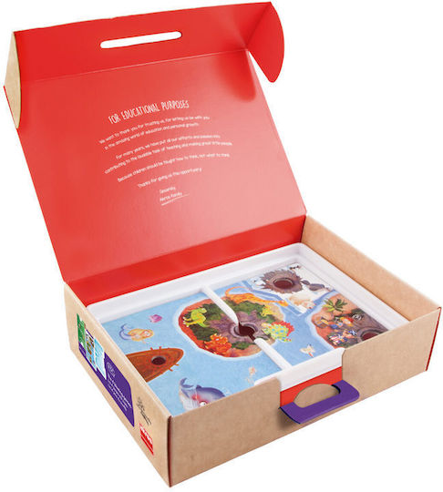 Akros Φυσήματα 4 σε 1 Educational Game Knowledge for 3-8 Years Old