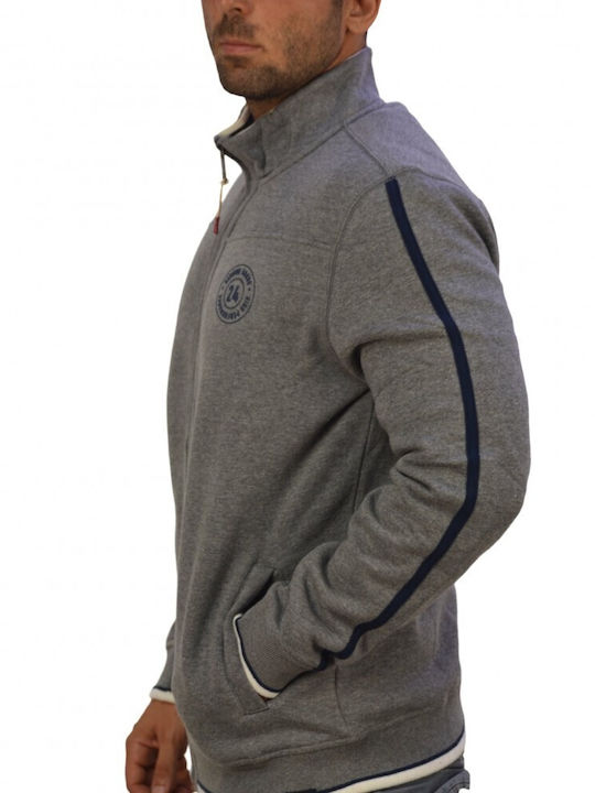 Fq1924 Men's Sweatshirt Jacket Gray