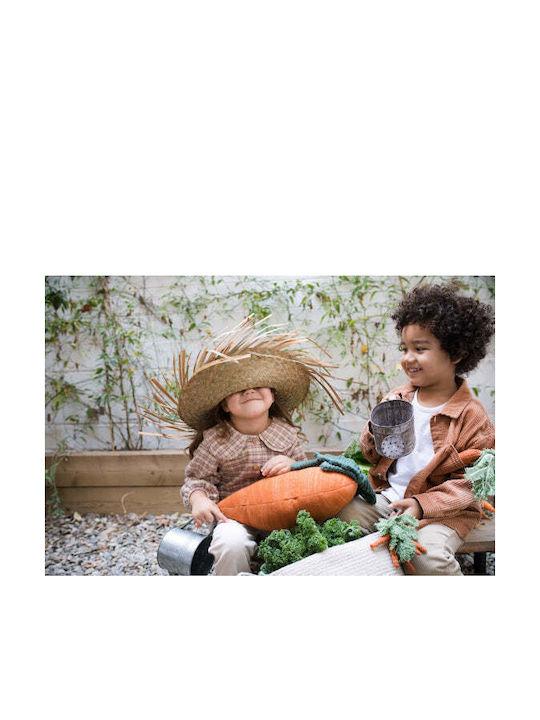 Lorena Canals Kids Decorative Pillow Carrot Orange 25x40cm