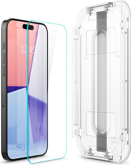 Spigen Glas.tR EZ Fit Tempered Glass (iPhone 15 Pro Max)