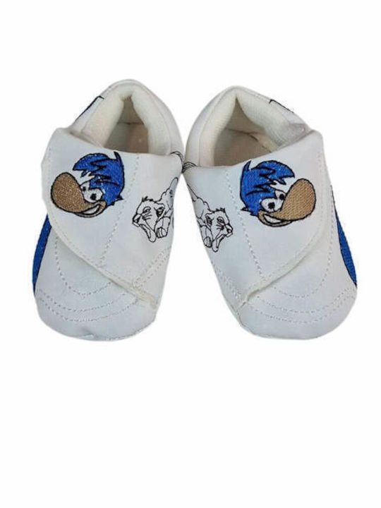 Boac Βρεφικά Sneakers Αγκαλιάς Λευκά