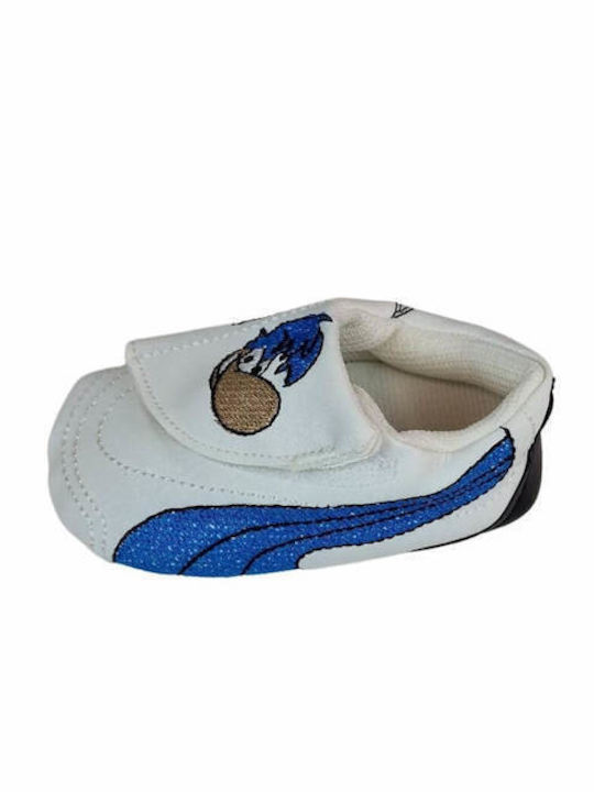 Boac Βρεφικά Sneakers Αγκαλιάς Λευκά