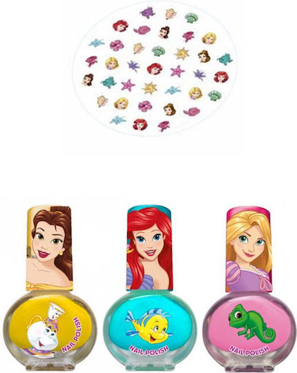 Martinelia Cartoon Disney Princess Kinder-Nagellacke 4Stück